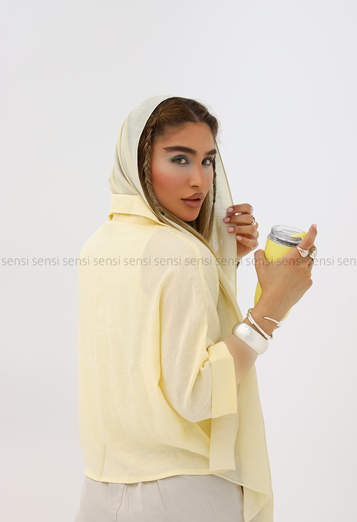 شومیز باکسی شیشه ای کد1006174